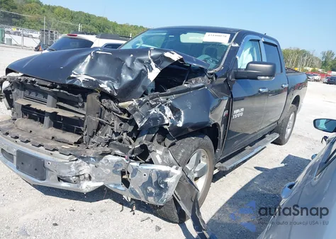 2016 Ram 1500 Big Horn из США, поврежденный, VIN 1C6RR6LT1GS305857